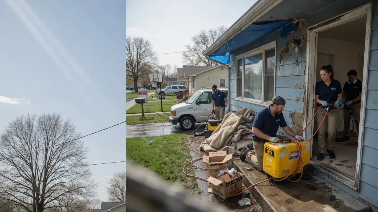 Basement Flood Cleanup in Bern, ID near me